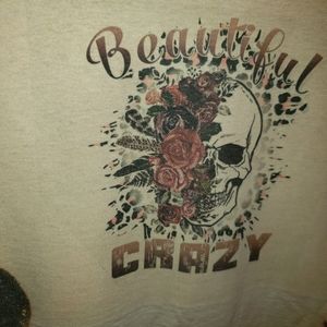 Dark grey sublimation bleach t shirt